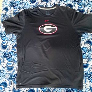 Nike Georgia UGA Bulldogs Dri fit T shirt